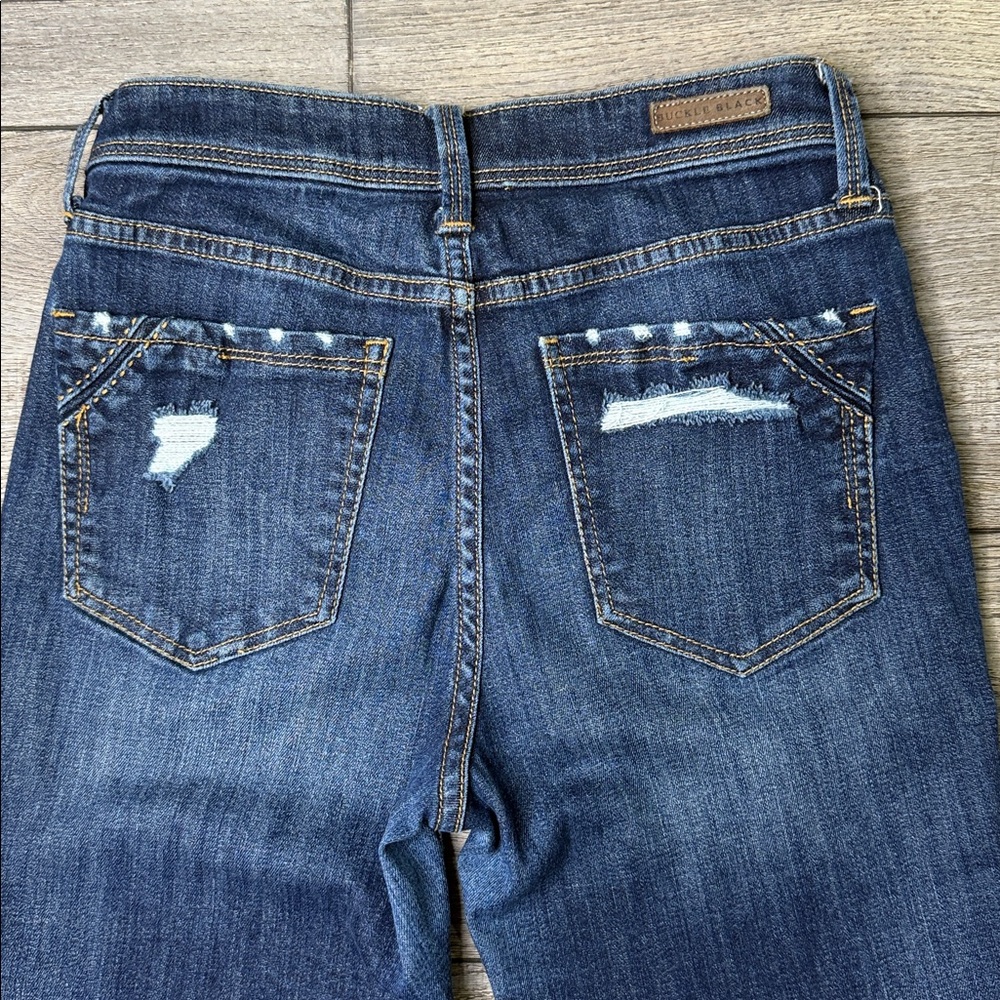 Buckle Black Denim Jeans